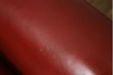中古　美品　アメリカ高級家具　ハンコックアンドムーア(Hancock & Moore)　クラシカルで品のある本革レザーデスクチェア(定価約60万円)(アームチェア、一人掛けソファ、椅子、イス)(R-057937)
