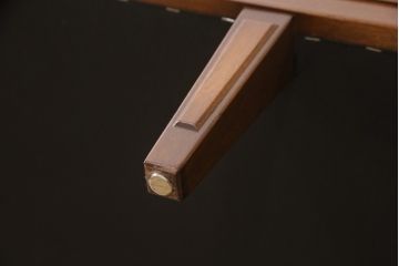 中古　美品　神戸洋家具　メープル不二屋　優雅な佇まいが魅力的な3人掛けソファ(ラウンジソファ、三人掛け、3P)(R-057950)