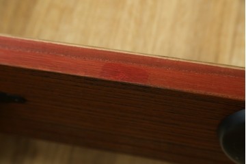 中古　美品　上手物!　国産民芸家具　総桐　厚手の桐材が贅沢に使われた和モダンな米沢箪笥　(R-057956)