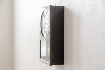 昭和レトロ　SEIKO(セイコー)　リメイク(ムーブメント新品・電池式)　どこか懐かしさが漂う掛け時計(柱時計、古時計)(R-057959)