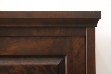 中古　北海道民芸家具　落ち着きのある上品な佇まいが魅力のローボード(収納棚、サイドボード、テレビ台)(R-057965)