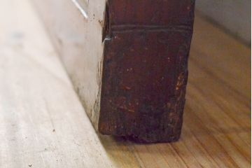 アンティーク建具　最高級!　脅威の縦桟110本!!極めて上質な万本格子戸4枚セット(引き戸)(R-057969)