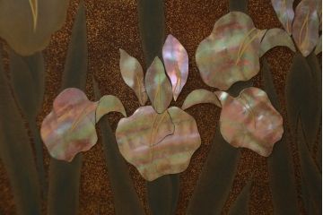 中古　美品　最高級　総漆塗り　まるで絵画のような前面蒔絵と螺鈿細工の意匠が楽しめる洋服タンス(ワードローブ、衣装箪笥、収納棚)(定価約400万円)(R-057976)