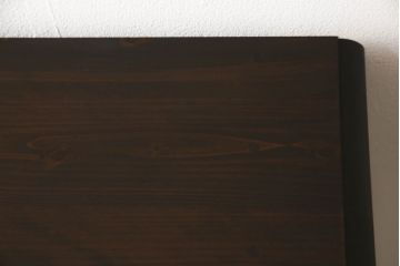 中古　北海道民芸家具　天板付きリメイク　落ち着いた空間づくりにおすすめのサイドボード(収納棚、戸棚、キャビネット)(R-058015)