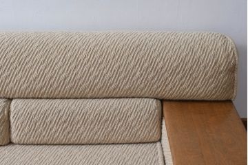 和製ヴィンテージ　美品　CONDE HOUSE(カンディハウス)　Hock(ホック)ブランド　BOLS(ボルス)シリーズ　ナチュラルテイストの空間づくりに活躍する2人掛けソファ(2Pソファ、二人掛けソファ、ビンテージ)(R-058019)