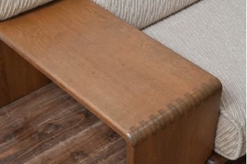 和製ヴィンテージ　美品　CONDE HOUSE(カンディハウス)　Hock(ホック)ブランド　BOLS(ボルス)シリーズ　ナチュラルテイストの空間づくりに活躍する2人掛けソファ(2Pソファ、二人掛けソファ、ビンテージ)(R-058019)