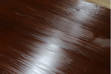 和製アンティーク　極上美品!　前板栗材　漆のキレイな米沢箪笥・下段　(R-058028)