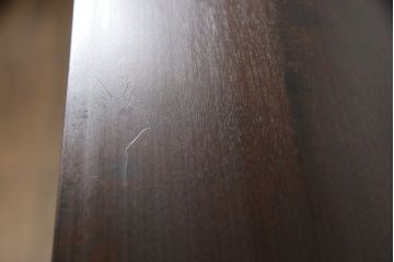 中古　北海道民芸家具　117型　飾り棚としてもおすすめ!和モダンな空間にぴったりの書棚(本棚、飾り棚、シェルフ)(R-058032)
