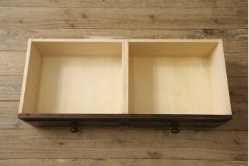 中古　美品　北海道民芸家具　HM114K　飾り棚にもおすすめ!上品な雰囲気の本箱(ブックケース、キャビネット、飾り棚、収納棚)(定価約25万7千円)(R-058036)