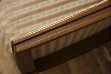 中古　DREXEL HERITAGE(ドレクセルヘリテイジ)　洗練された曲線が美しい1人掛けソファ(アームチェア、一人掛け、1P)(R-058046)