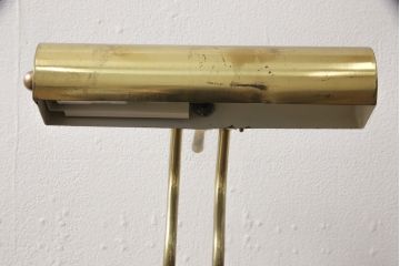 和製ビンテージ　真鍮の光沢が印象的な壁掛け照明(ウォールランプ、壁付け照明、しんちゅう、ヴィンテージ)(R-058051)