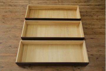 中古　美品　北海道民芸家具　上品な佇まいが魅力的なチェスト(整理タンス、収納タンス、衣装タンス、引き出し)(R-058052)