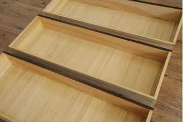 中古　美品　北海道民芸家具　上品な佇まいが魅力的なチェスト(整理タンス、収納タンス、衣装タンス、引き出し)(R-058052)