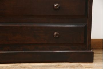 中古　美品　北海道民芸家具　上品な佇まいが魅力的なチェスト(整理タンス、収納タンス、衣装タンス、引き出し)(R-058052)