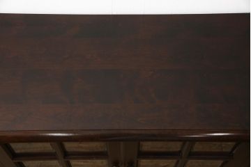 中古　美品　北海道民芸家具　木のあたたかみを感じるサイドボード(収納棚、リビングボード、キャビネット)(R-058062)