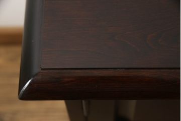中古　美品　北海道民芸家具　木のあたたかみを感じるサイドボード(収納棚、リビングボード、キャビネット)(R-058062)