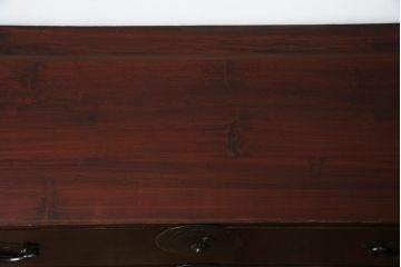 和製アンティーク　極上美品　前面栗材　漆のきれいな米沢箪笥・下段(和箪笥、収納箪笥、時代箪笥、引き出し、ローチェスト)(R-058086)