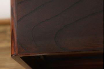 中古　美品　岩谷堂箪笥　No.364　高級感のある和の雰囲気を高める三尺茶箪笥(定価約52万円)(茶棚、収納棚、戸棚)(R-058108)