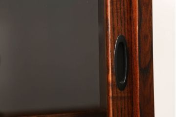 中古　美品　岩谷堂箪笥　No.364　高級感のある和の雰囲気を高める三尺茶箪笥(定価約52万円)(茶棚、収納棚、戸棚)(R-058108)