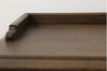 ヴィンテージ　永田良介商店　シンプルで使いやすいサイドキャビネット(ビンテージ、ディスプレイケース、電話台、収納棚)(R-058114)