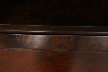 ビンテージ　国産民芸家具　高山デザインのすっきりとした佇まいのビューローブックケース　(R-058117)