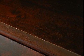 ビンテージ　国産民芸家具　高山デザインのすっきりとした佇まいのビューローブックケース　(R-058118)