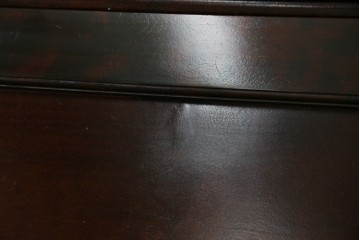 ビンテージ　国産民芸家具　高山デザインのすっきりとした佇まいのビューローブックケース　(R-058118)