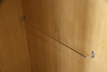 希少　北欧デザイン　和製ヴィンテージ　スリムでシンプルながら収納力抜群のワードローブ(ビンテージ、洋服タンス、収納棚)(R-058129)