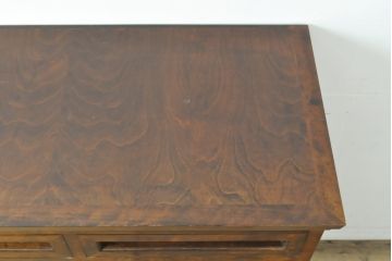 中古　美品　国産　職人手造り　松本民芸風　整理タンス(高山デザイン、衣装箪笥、チェスト、引き出し)(R-058134)