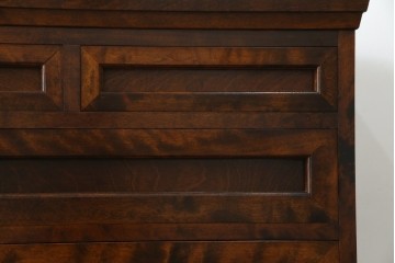 中古　美品　国産　職人手造り　松本民芸風　整理タンス　(R-058135)