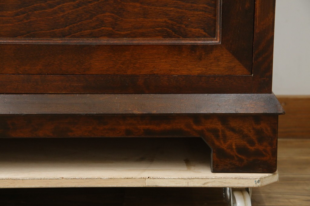 中古　美品　国産　職人手造り　松本民芸風　整理タンス　(R-058135)