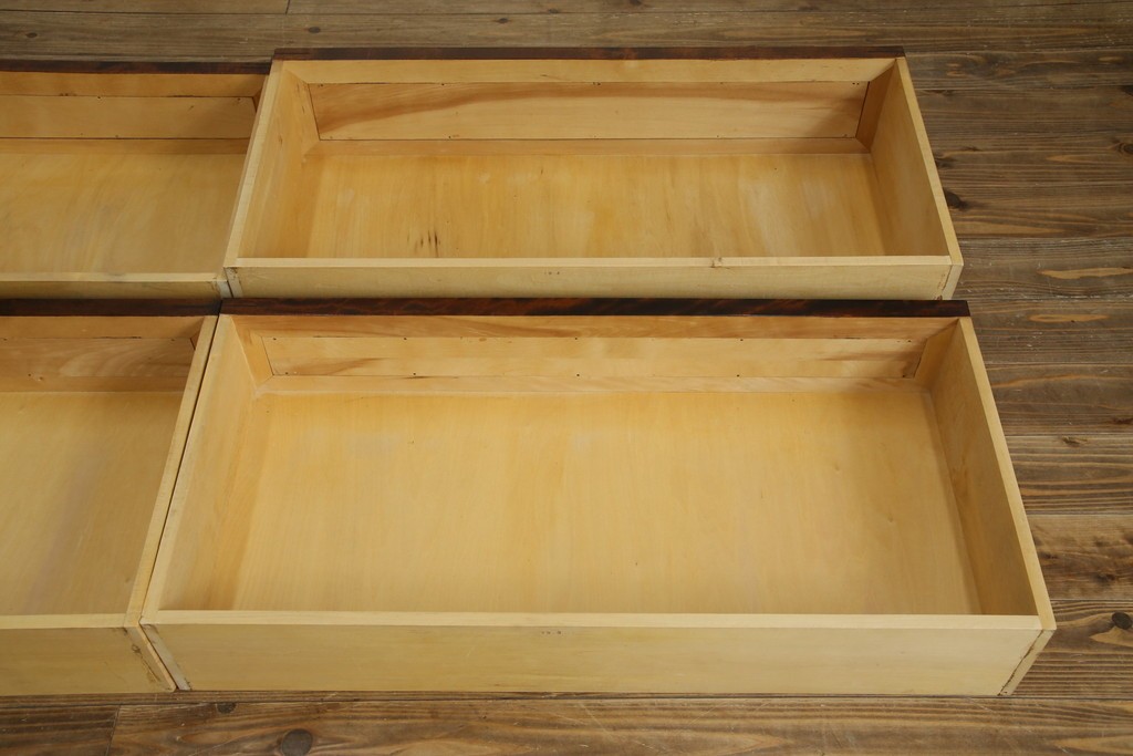 中古　美品　国産　職人手造り　松本民芸風　整理タンス　(R-058135)