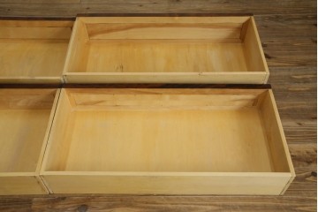 中古　美品　国産　職人手造り　松本民芸風　整理タンス　(R-058135)