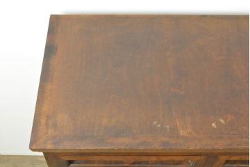 中古　美品　国産　職人手造り　松本民芸風　整理タンス(高山デザイン、衣装箪笥、チェスト、引き出し)(R-058135)