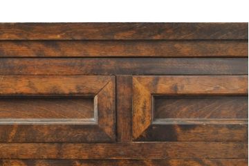 中古　美品　国産　職人手造り　松本民芸風　整理タンス(高山デザイン、衣装箪笥、チェスト、引き出し)(R-058135)