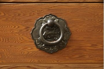 中古　美品　屋久杉　和の空間づくりに取り入れたい収納棚(チェスト、和タンス、収納箪笥)(R-058138)