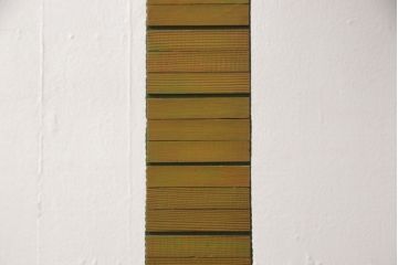 北欧ビンテージ　高級品!!　木を組み合わせてつくられた、凝ったデザインが魅力のウッドフラワーオブジェ(ディスプレイ、店舗什器、ヴィンテージ)(R-058146)