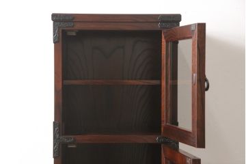 中古　美品　岩谷堂箪笥　No.114　上質な佇まいと機能性に優れた多目棚(収納棚、キャビネット)(定価約30万円)(R-058149)