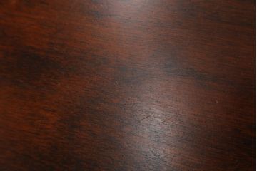 中古　美品　カバ材　北の匠　山室家具製作所　希少な絶版品!風格ある存在感のライティングビューロー(デスク、両袖机、ワークデスク、在宅ワーク)(R-058150)