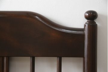 中古　美品　松本民芸家具　H型　すっきりと洗練されたシルエットのスピンドルバックベンチ(長椅子、いす、イス)(R-058154)