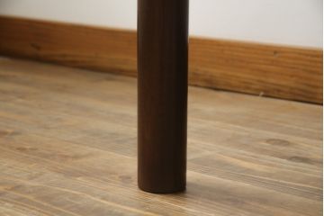 中古　美品　松本民芸家具　H型　すっきりと洗練されたシルエットのスピンドルバックベンチ(長椅子、いす、イス)(R-058154)