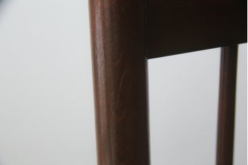中古　美品　松本民芸家具　H型　すっきりと洗練されたシルエットのスピンドルバックベンチ(長椅子、いす、イス)(R-058154)