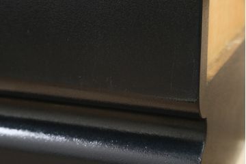 中古　展示品　美品　讃岐塗り　漆塗り　モダンな高級中桐箪笥(定価約180万円)(和箪笥、着物たんす、和服タンス、重ねタンス)(R-058156)