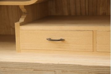 中古　国産　職人手造り　上品な和を演出してくれる総桐箪笥ローボード(テレビ台、テレビボード、桐たんす、和タンス、収納棚、戸棚、引き出し、並厚)(R-058171)
