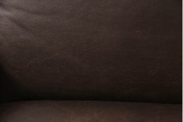 北欧ビンテージ　ノルウェー　バットネ(Vatne)　ハンス・オルセンデザイン　ローズウッド　本革　アームの曲線が美しい1人掛けレザーソファ(一人掛けソファ、1P、アームチェア、ヴィンテージ)(R-058184)