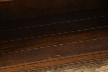 イギリスアンティーク　オーク材　Minty Oxford(ミンティ オックスフォード)社製　ステンドグラスがアクセントのスタッキングブックケース(本箱、書棚、戸棚、収納棚、キャビネット)(R-058188)