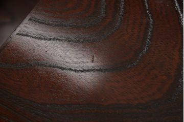 中古　美品　岩谷堂箪笥　躍動感のある杢目と重厚な金具が凛々しい階段箪笥(チェスト、和タンス、収納箪笥)(R-058193)