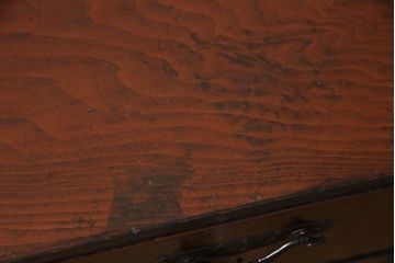 和製アンティーク　珍品　珍しい巾着金具が特徴的な米沢箪笥(和箪笥、収納箪笥、時代箪笥、引き出し)(R-058203)