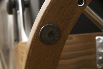 中古　美品　EKORNES(エコーネス)　本革　高級感ある佇まいが魅力的なストレスレスチェア+オットマンのセット(定価約30万円)(リクライニングチェア、アームチェア、一人掛けソファ、1P)(R-058204)