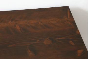 中古　美品　松本民芸家具　ヒノキ天板リメイク　落ち着きのある佇まいがシックな雰囲気を醸し出すチェスト(サイドチェスト、引き出し)(R-058227)